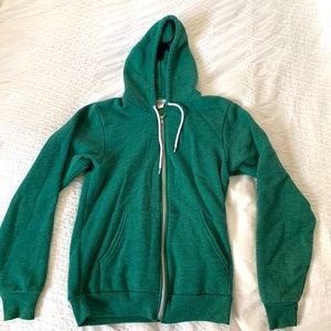 American Apparel F497 Cross Dye Hoodie Sweatshirt
